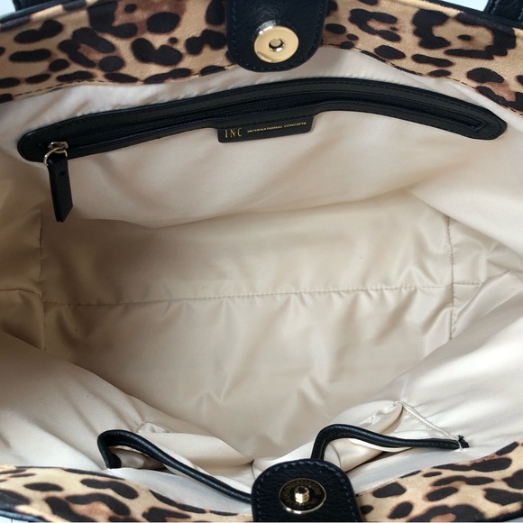 INC International Concepts Zoiey 2-1 Tote, Black, NWT - Picture 7 of 9